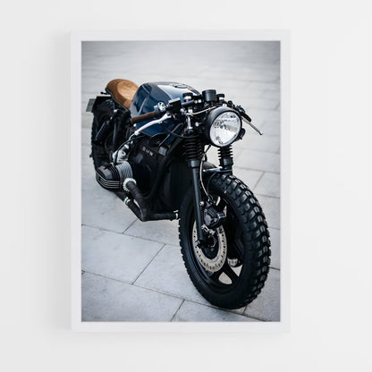 ap-scrambler cafe racer-5 cadre Blanc
