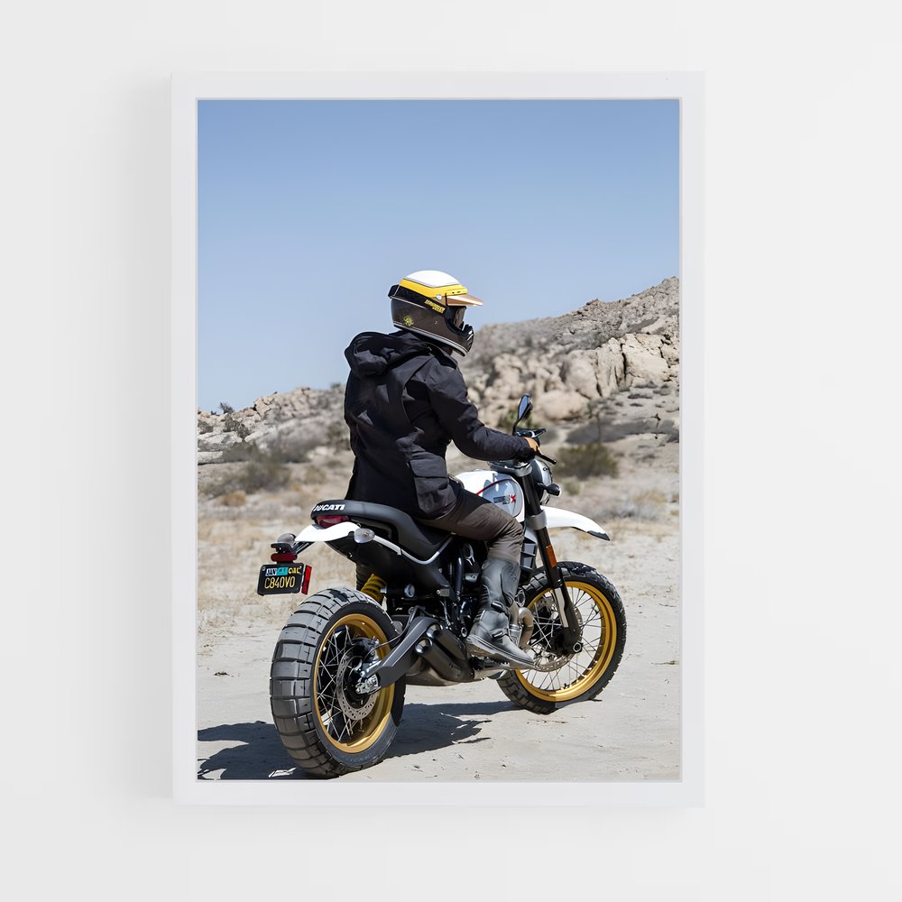 ap-scrambler desert sled-3 cadre Blanc