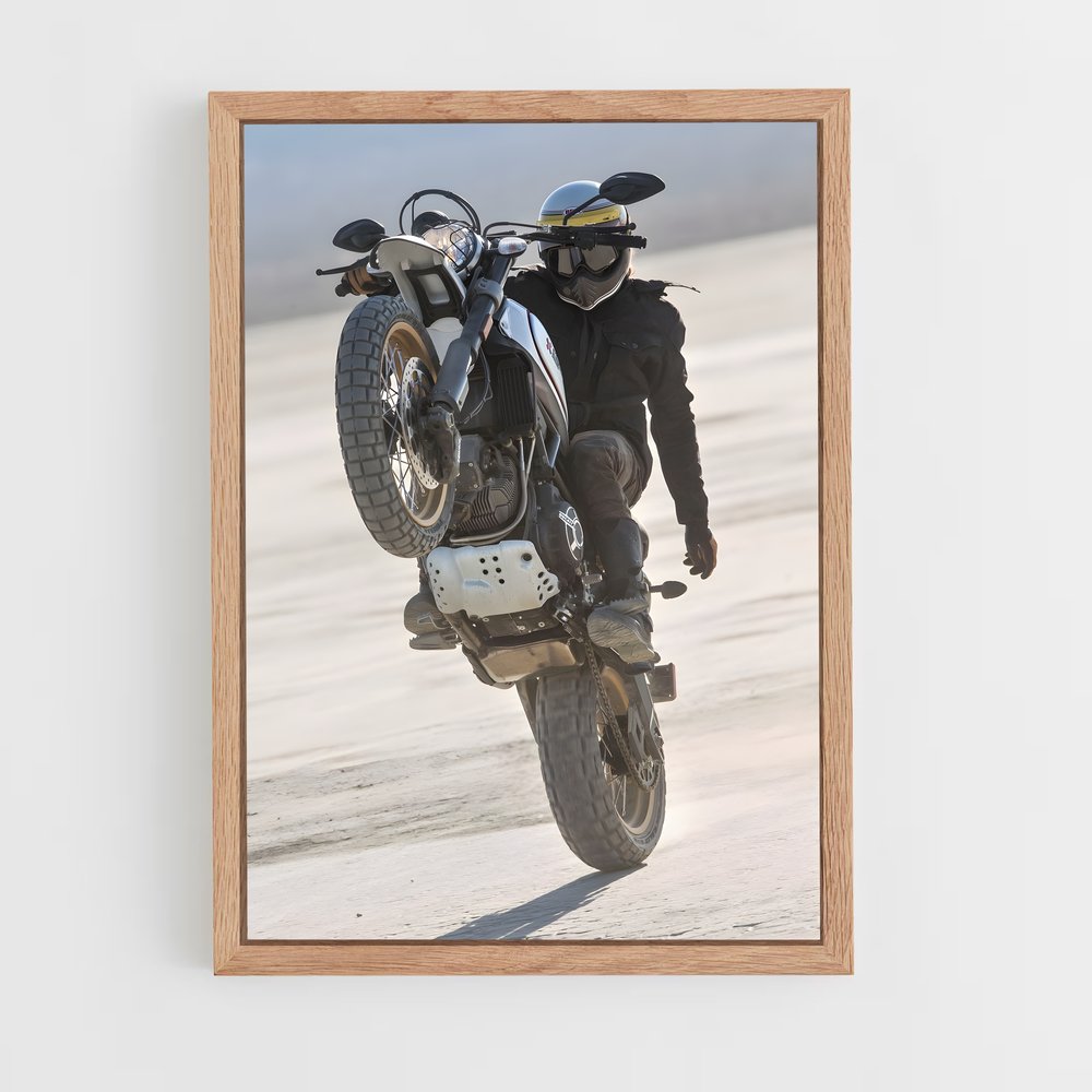 ap-scrambler desert sled-4 cadre Bois clair