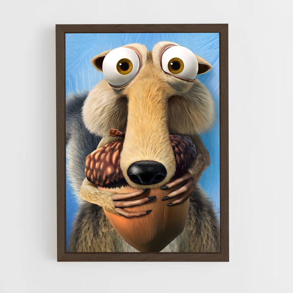 ap-scrat-2 cadre Bois foncé