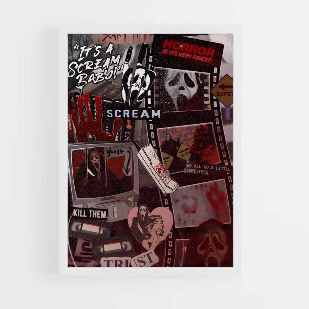 ap-scream-3 cadre Blanc