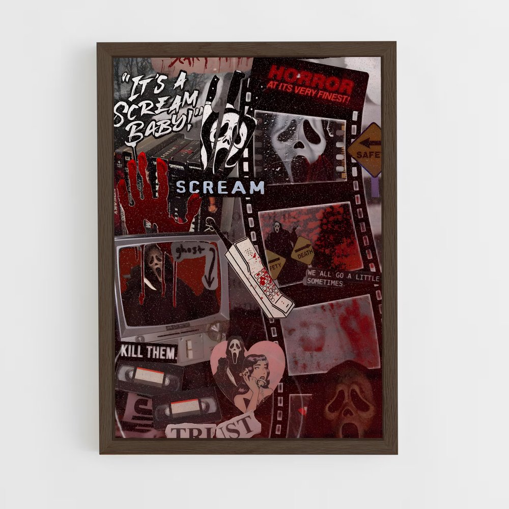 ap-scream-3 cadre Bois foncé