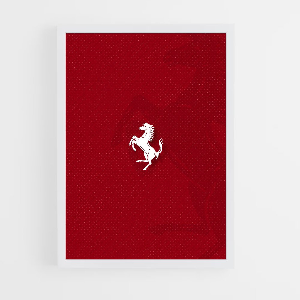ap-scuderia ferrari-9 cadre Blanc