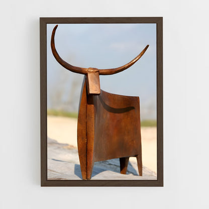 ap-sculpture-21 cadre Bois foncé