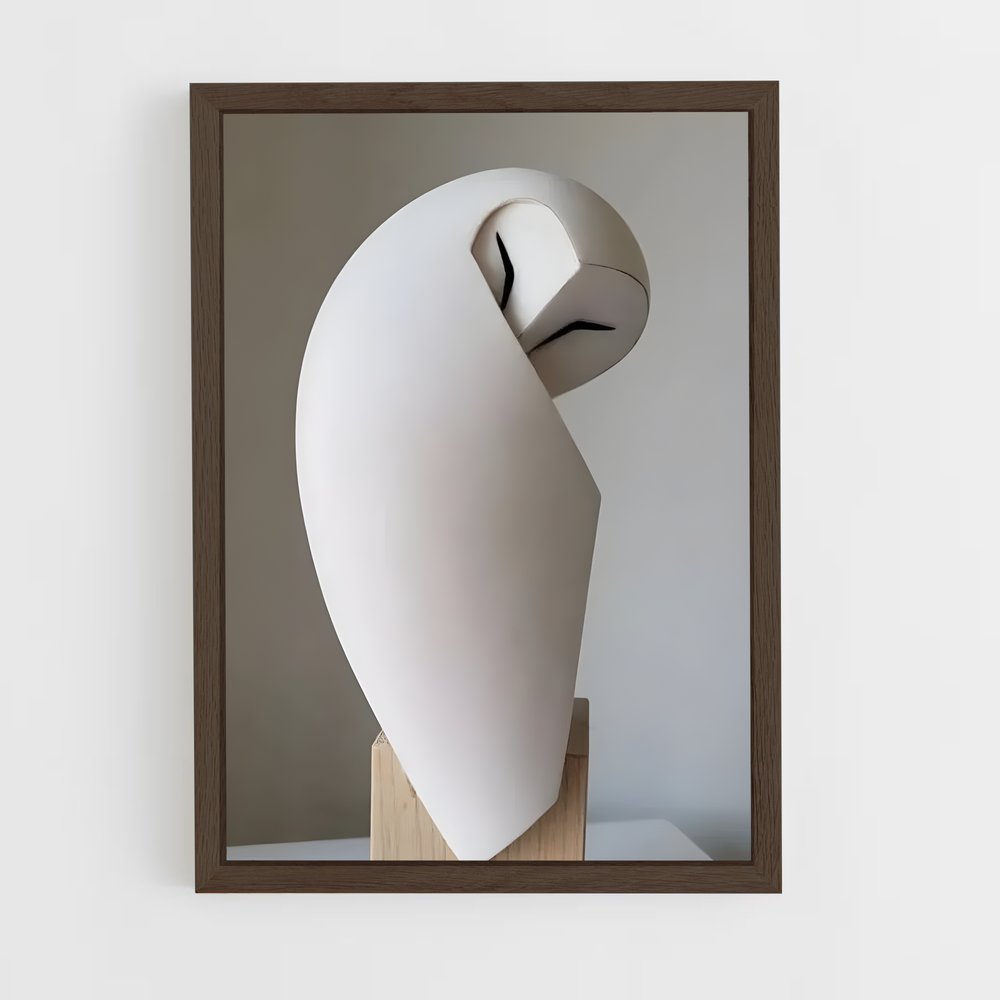 ap-sculpture-4 cadre Bois foncé