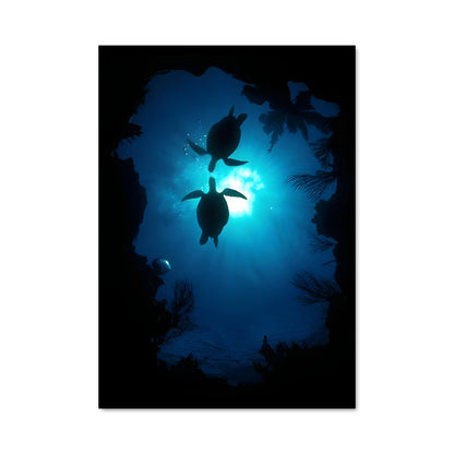Poster Sea turtle 84308