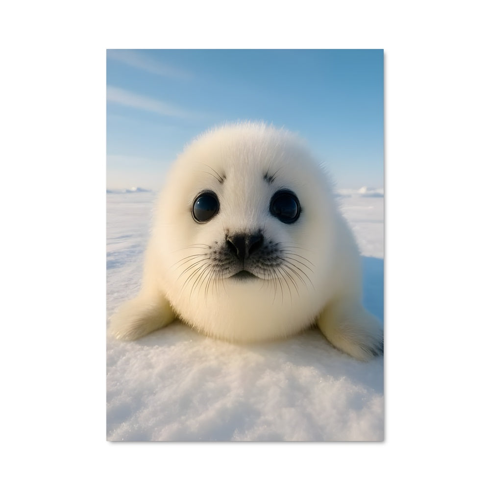 Poster Petit Phoque des Neiges