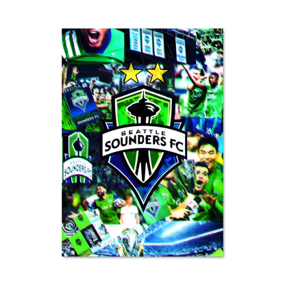 Poster Seattle Sounders : L'Esprit du Soccer