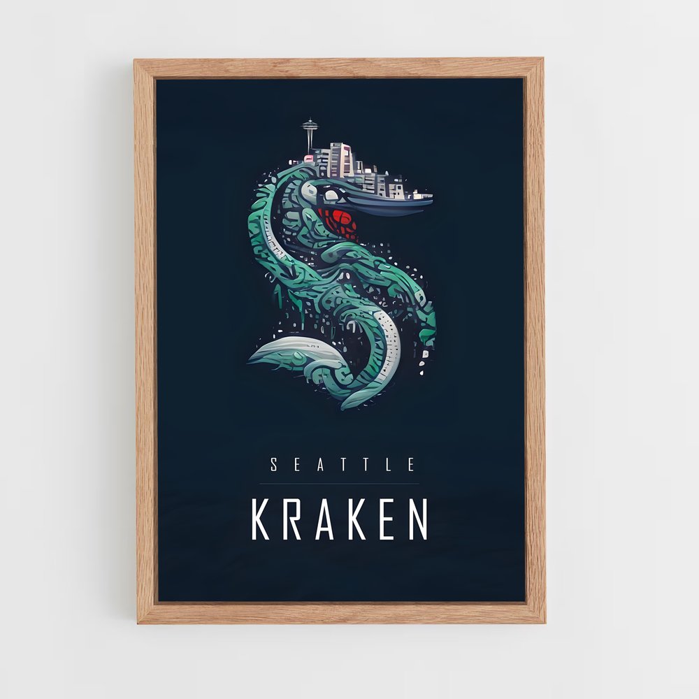 ap-seattle kraken-1 cadre Bois clair