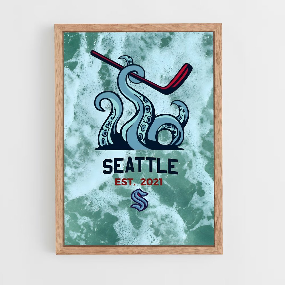 ap-seattle kraken-2 cadre Bois clair