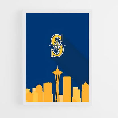 ap-seattle mariners-1 cadre Blanc