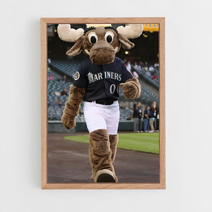 ap-seattle mariners-4 cadre Bois clair