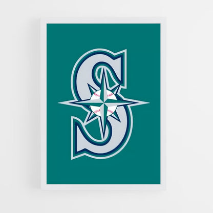 ap-seattle mariners-6 cadre Blanc