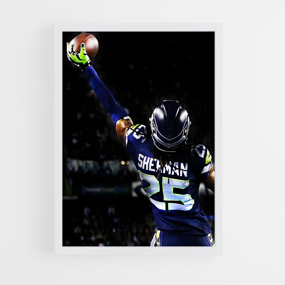 ap-seattle seahawks-3 cadre Blanc