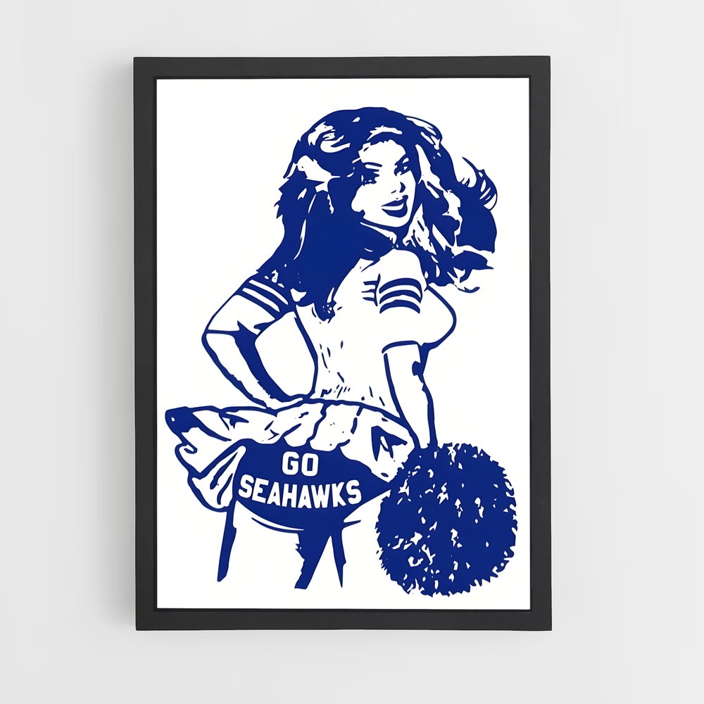 ap-seattle seahawks-7 cadre Noir