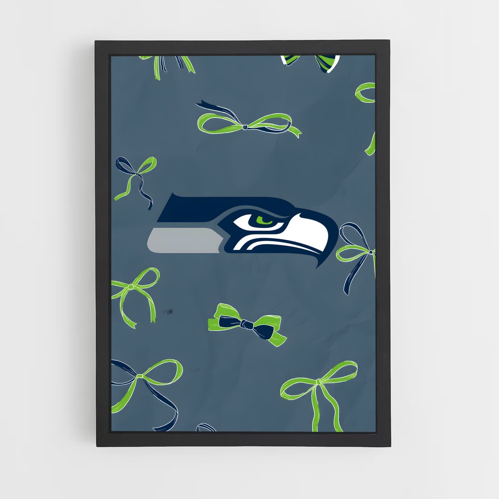 ap-seattle seahawks-8 cadre Noir