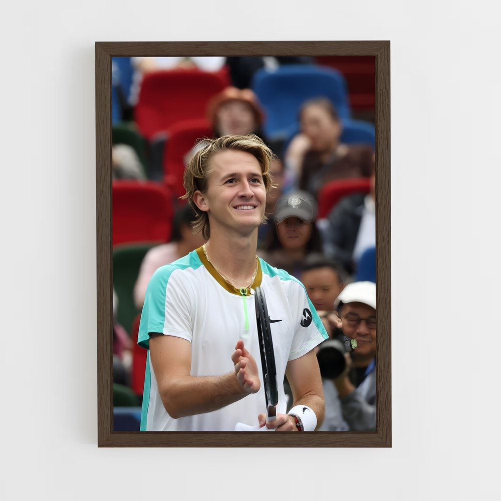 ap-sebastian korda-2 cadre Bois foncé