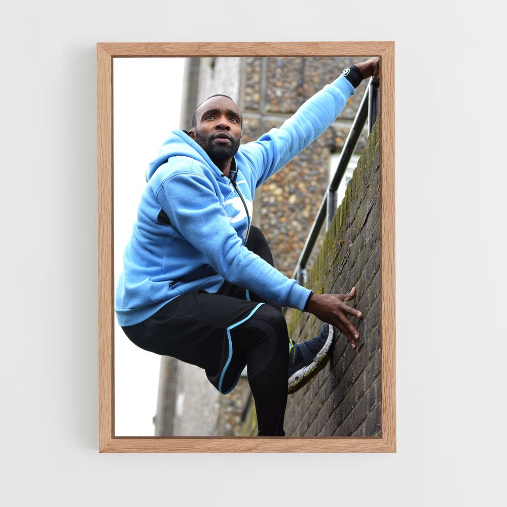 ap-sebastien foucan-2 cadre Bois clair