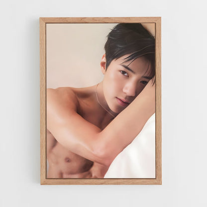 ap-sehun-4 cadre Bois clair