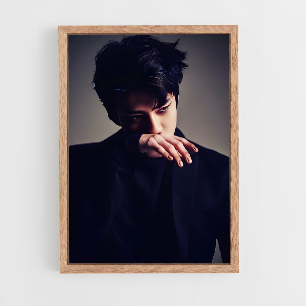 ap-sehun-7 cadre Bois clair