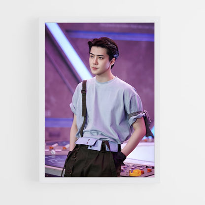 ap-sehun-8 cadre Blanc
