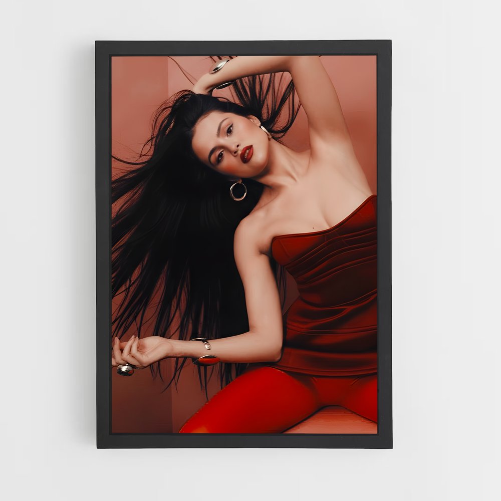 ap-selena gomez-6 cadre Noir