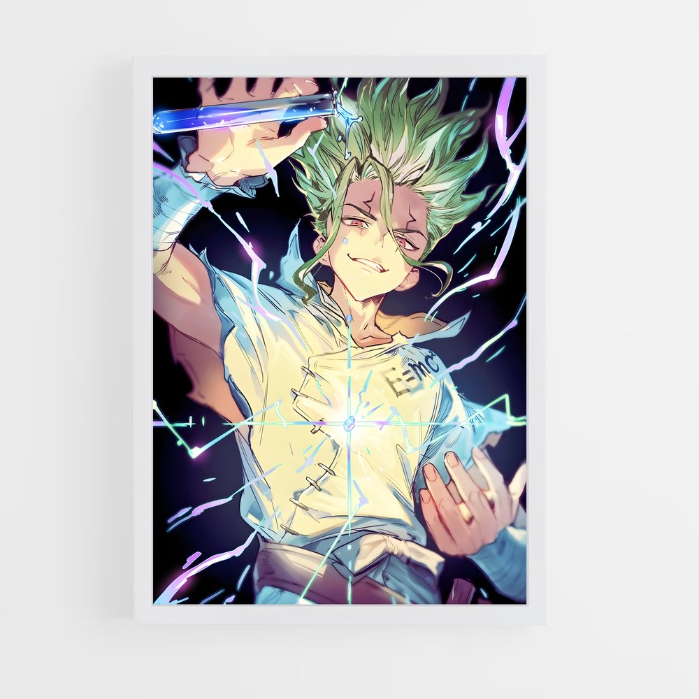 ap-senku ishigami-1 cadre Blanc