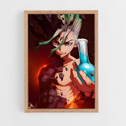 ap-senku ishigami-5 cadre Bois clair