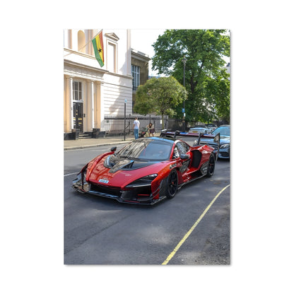 Poster Senna gtr 78554