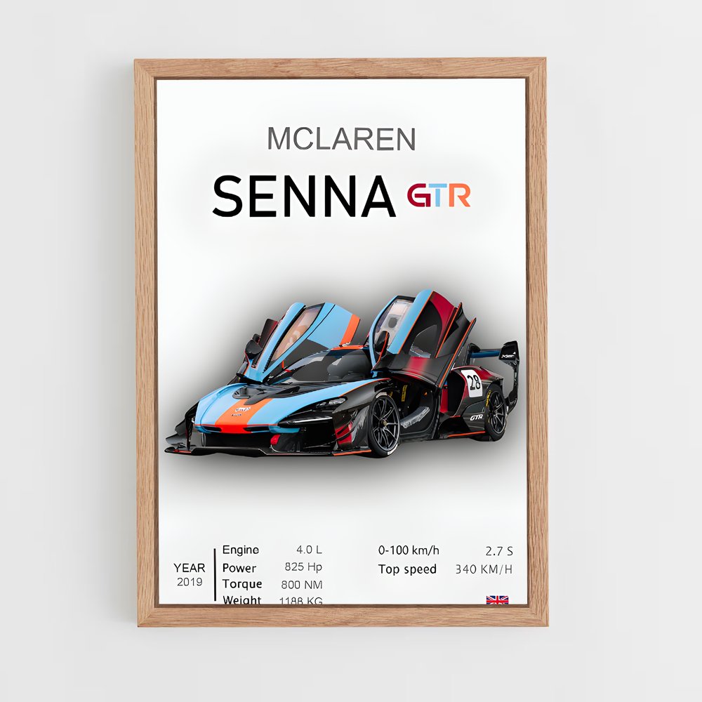 ap-senna gtr-1 cadre Bois clair