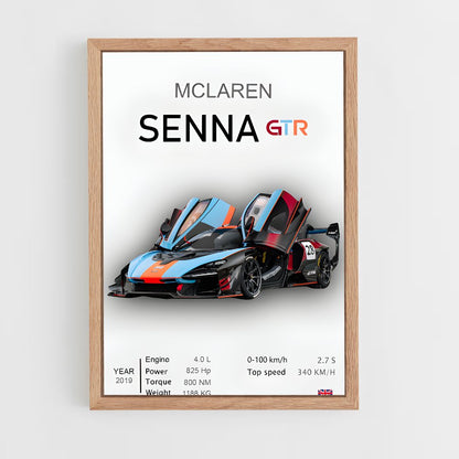 ap-senna gtr-1 cadre Bois clair