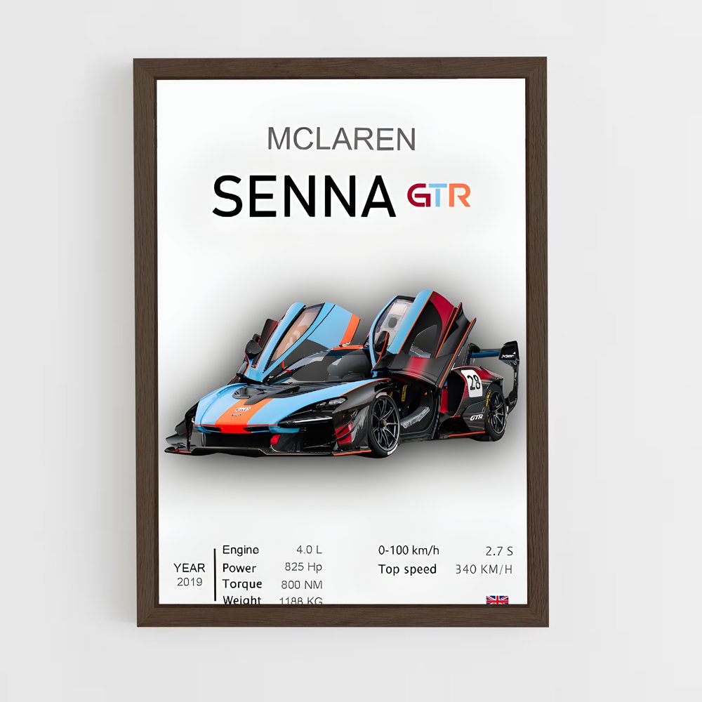 ap-senna gtr-1 cadre Bois foncé