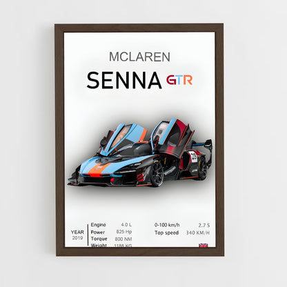 ap-senna gtr-1 cadre Bois foncé