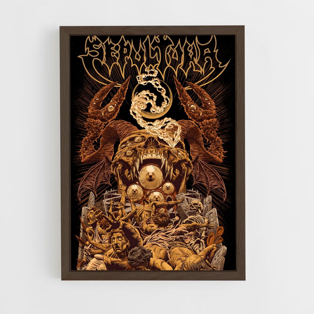 ap-sepultura-4 cadre Bois foncé