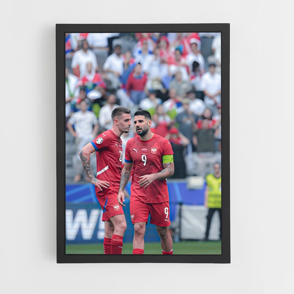 ap-serbia national football team-2 cadre Noir