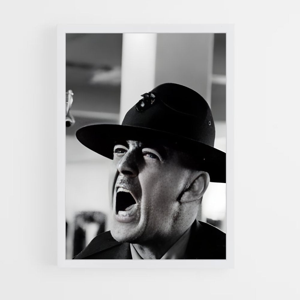 ap-sergeant hartman-1 cadre Blanc