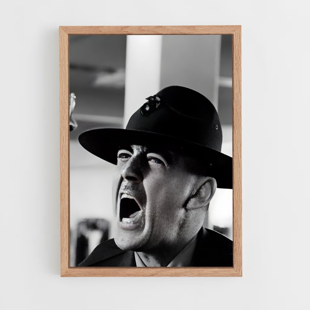 ap-sergeant hartman-1 cadre Bois clair