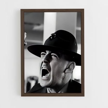 ap-sergeant hartman-1 cadre Bois foncé