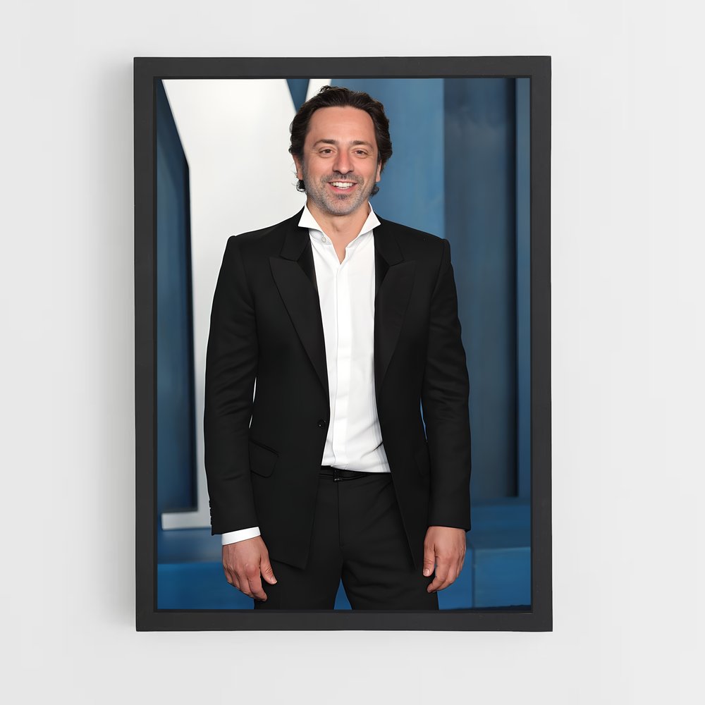 ap-sergey brin-3 cadre Noir