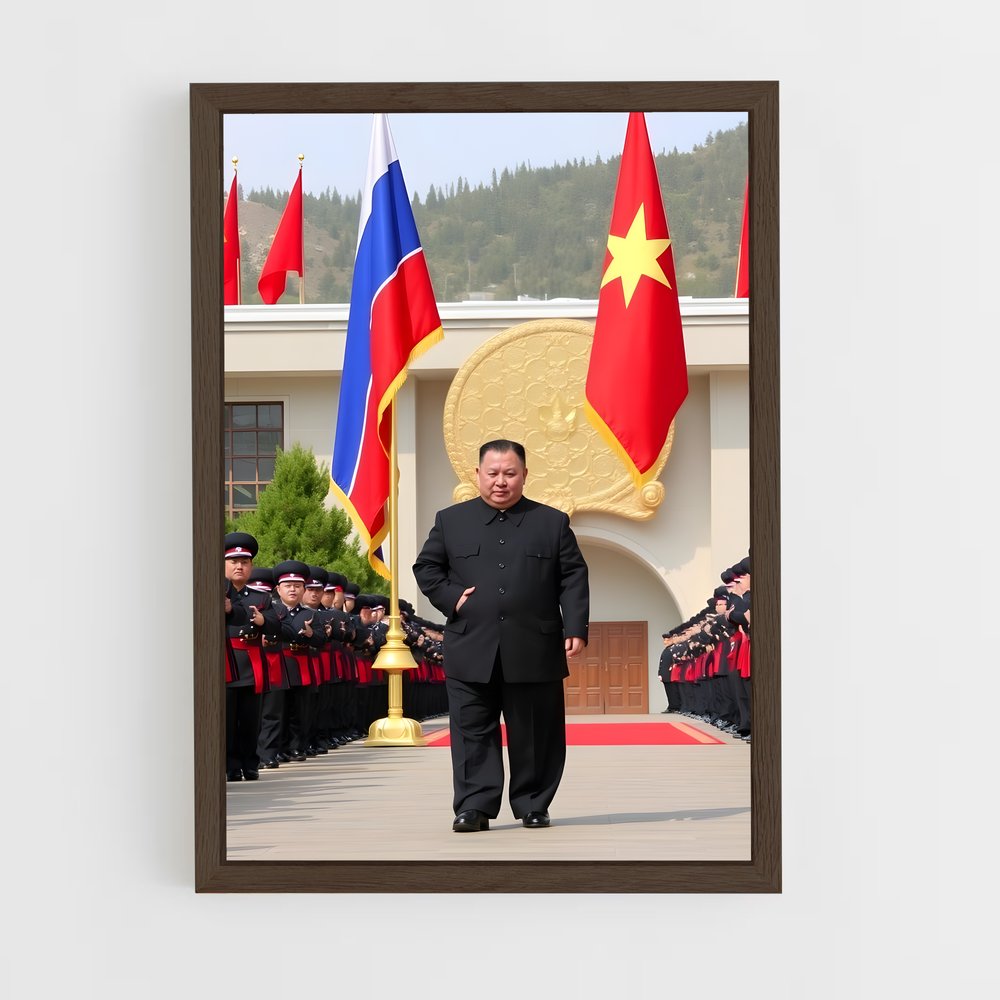 ap-sergey shoigu-2 cadre Bois foncé