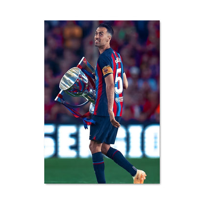 Poster Le Triomphe de Busquets
