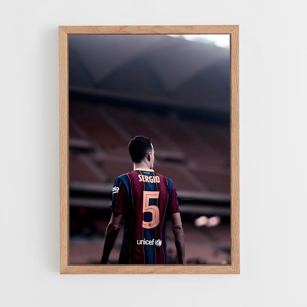 ap-sergio busquets-2 cadre Bois clair