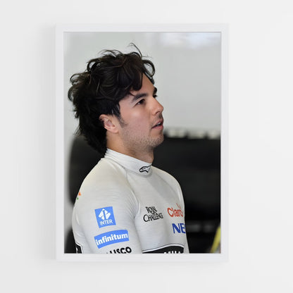 ap-sergio perez-7 cadre Blanc