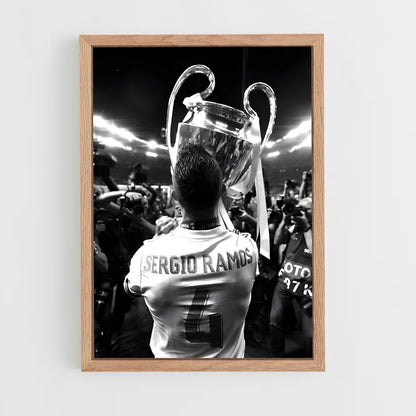 ap-sergio ramos-1 cadre Bois clair