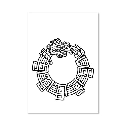 Poster Ouroboros Design