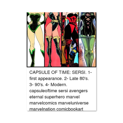 Poster Super-Héros Unis