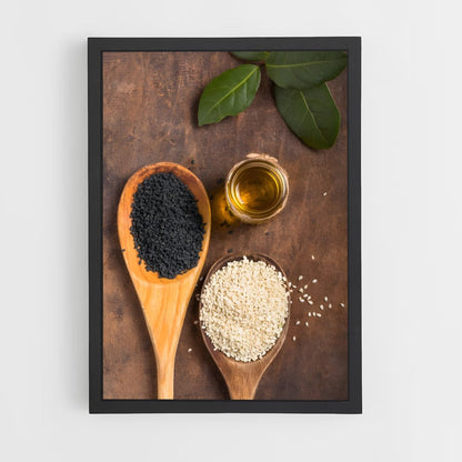 ap-sesame seeds-1 cadre Noir