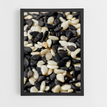 ap-sesame seeds-3 cadre Noir