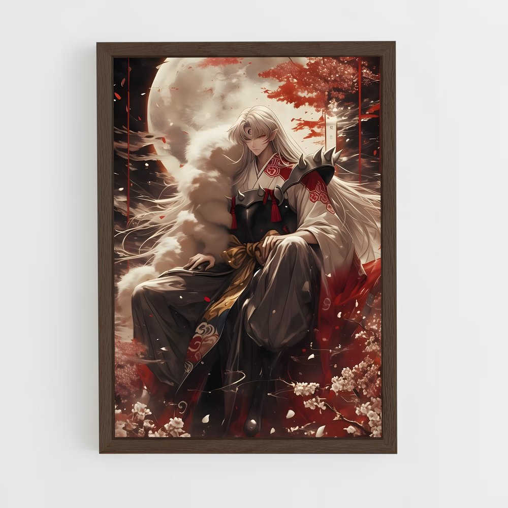 ap-sesshomaru-6 cadre Bois foncé