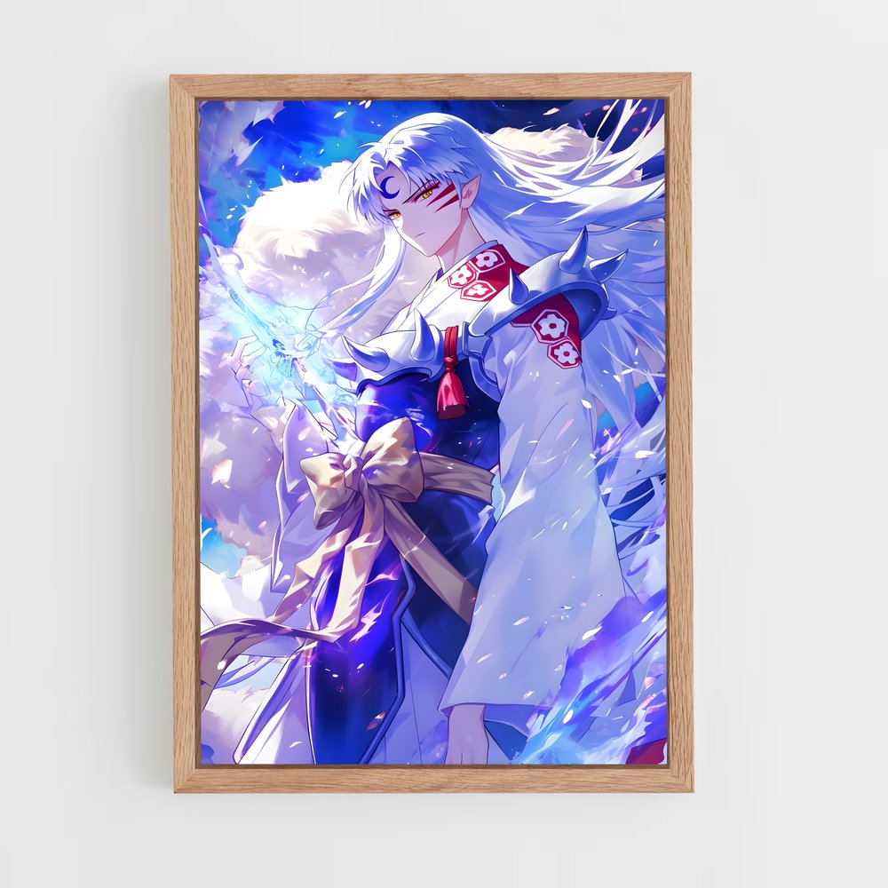 ap-sesshomaru-8 cadre Bois clair